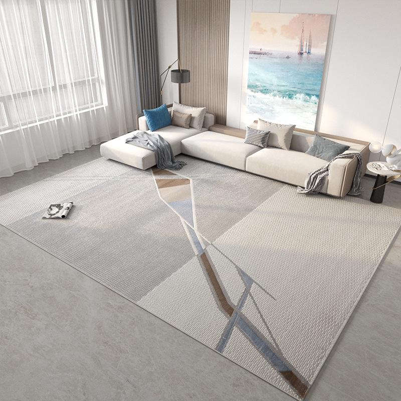 Modern Minimalist Abstract Light Luxury Rug for Living Room, Study, or Bedroom