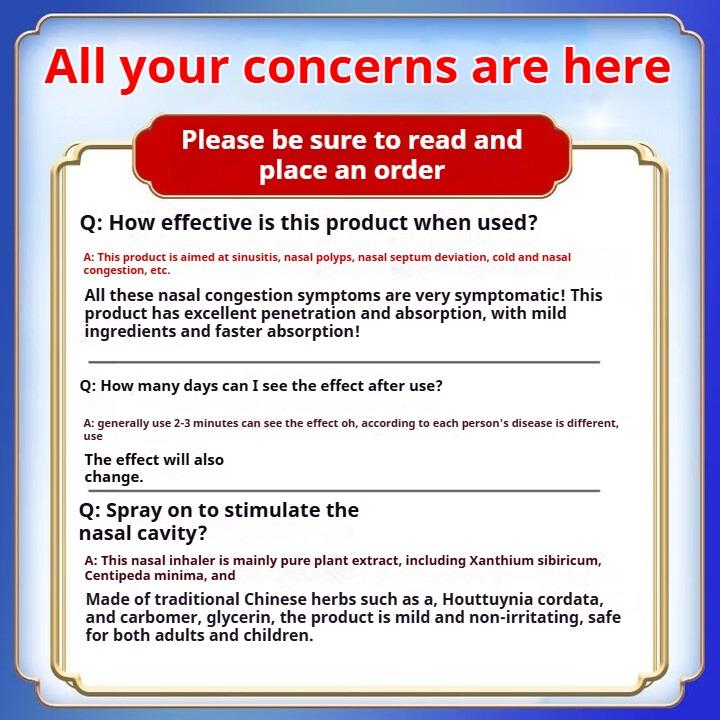 Rhinitis Allergic Rhinitis Spray Adult Children Sinusitis Stupid Eyes Itching Sneezing Runny Nose
