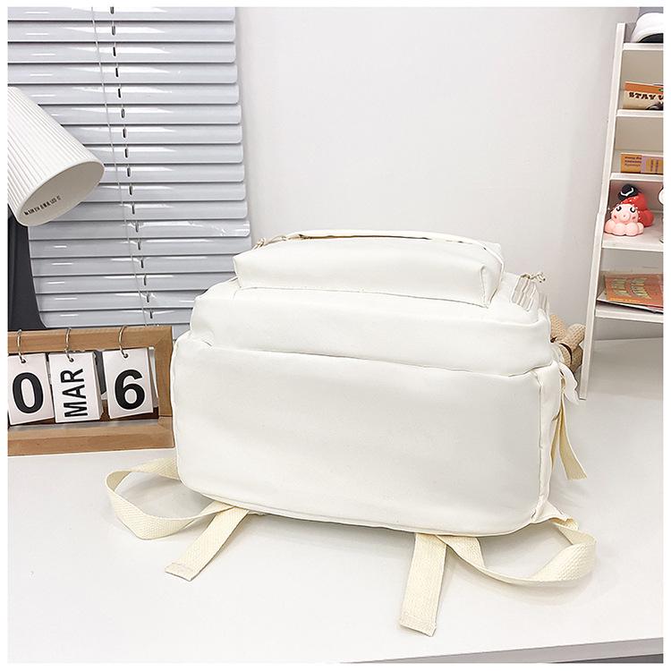 Sac à dos tendance pour femmes, imperméable et de grande capacité, pour collégiennes