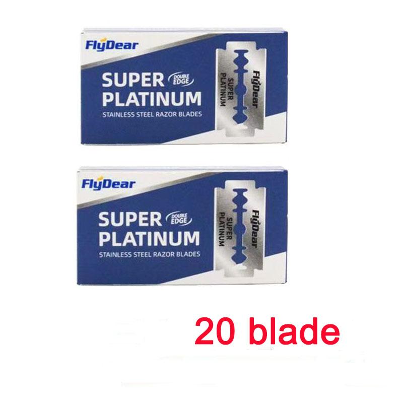 Rasoir de Sûreté Réglable Classique Rasoir pour Homme Professionnel Rasoir de Barbier Double Lame Acier Inoxydable Lames de Rasage pour Homme Rasage