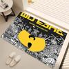Wu-T-TANG Clans Print Area Rug - Soft,Washable Non-Slip Indoor Mat,Living Room,Home Office Decorative Rug