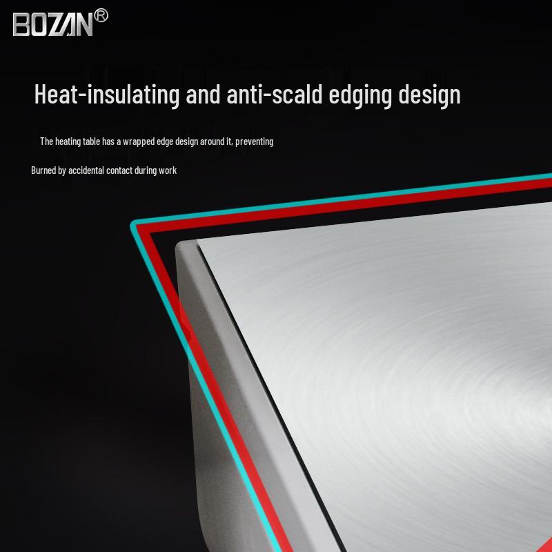 4030 Metal Constant Temperature Heating Plate with Digital Display - Desoldering & Preheating Table with LED Lamp Beads