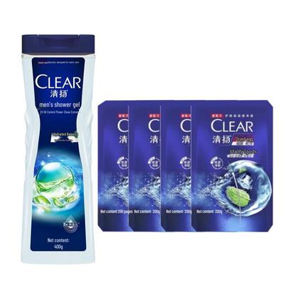 Clear Men Balance Oil Control Hydrating Shower Gel & Shampoo Set