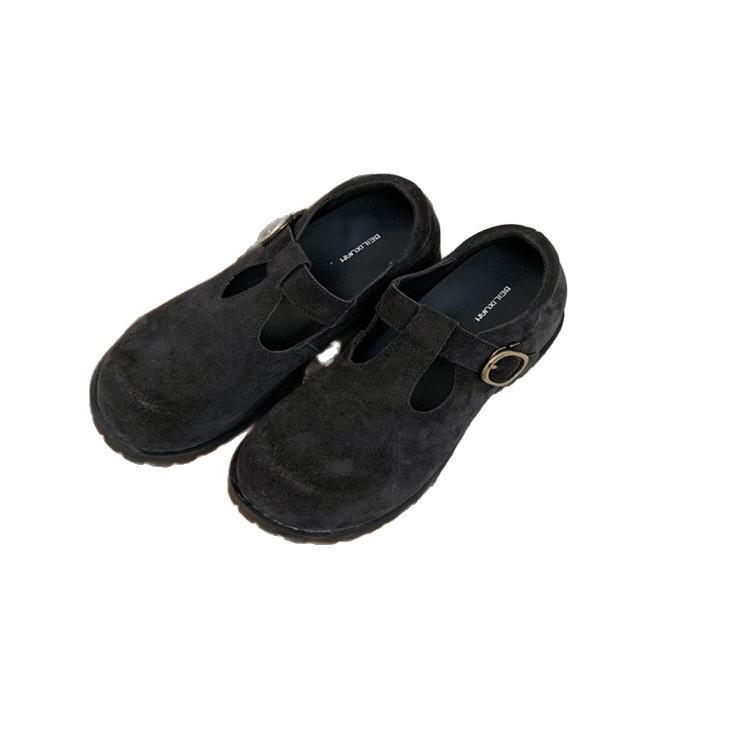Retro skirt casual small single shoes women's 2025 autumn new fashion versatile niche design Mary Jane shoes