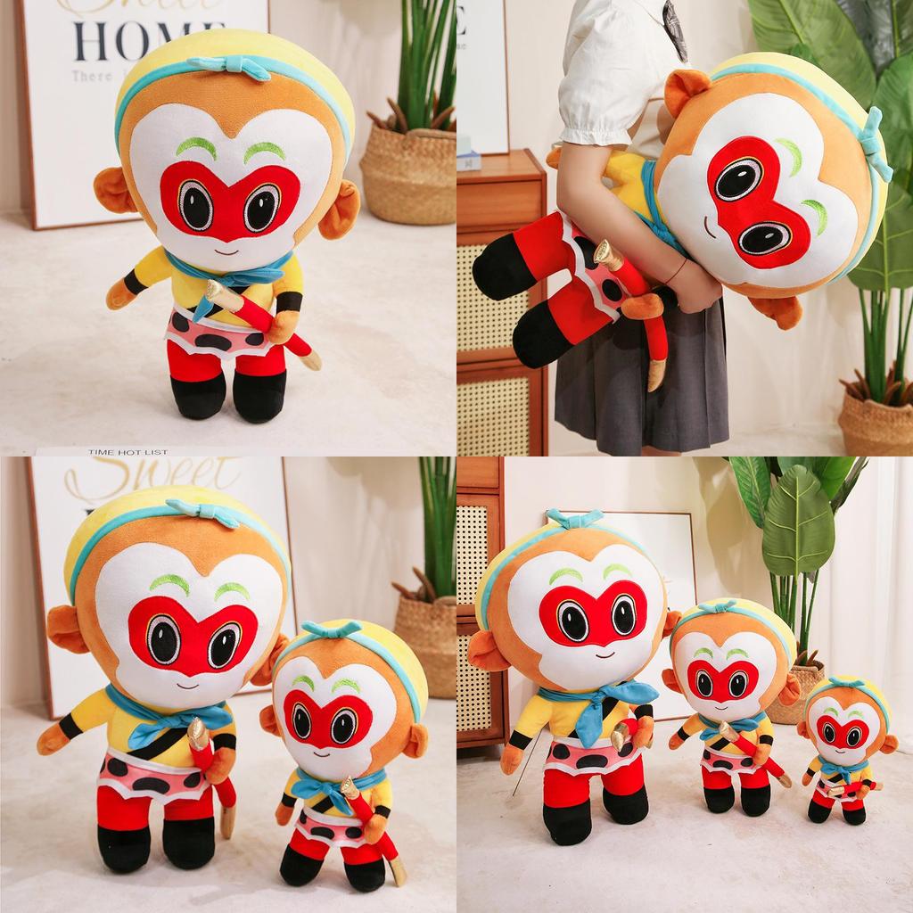 Sure Here Are Ten Descriptive And Keyword-rich Titles For The Sun Wukong Plush Toy