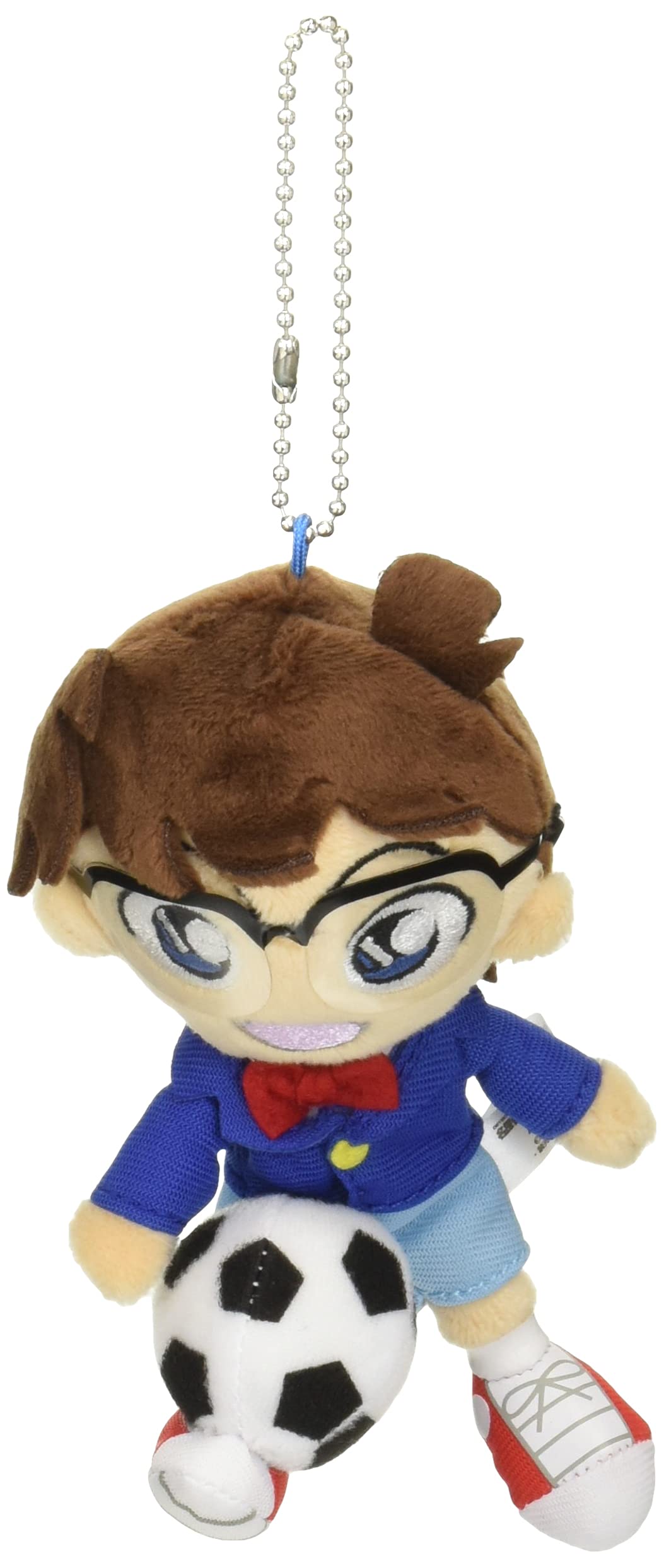 

Детектив Конан Конан футбольная версия мягкая игрушка высота 14см (талисман)