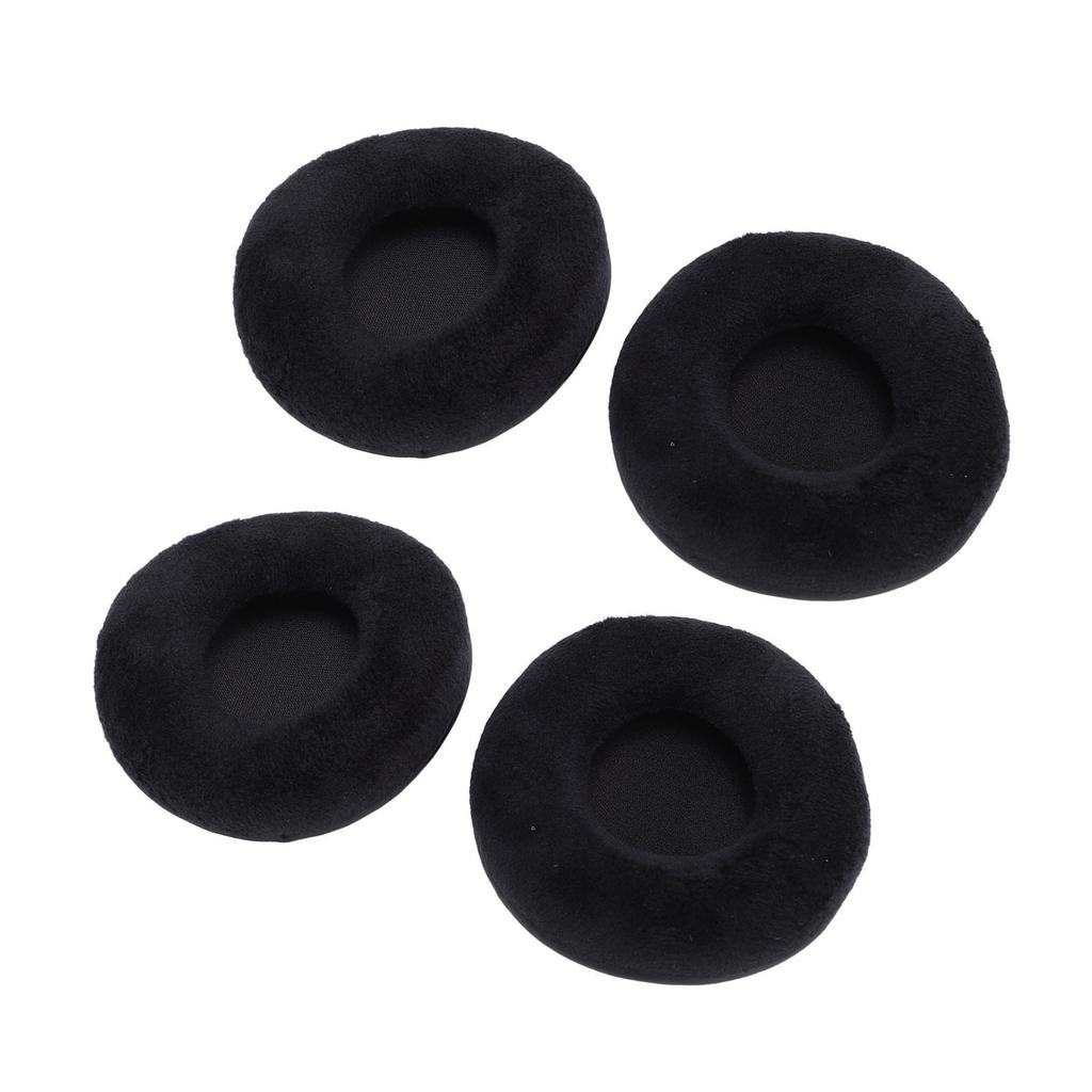 4Pcs Earphone Ear Pads 85mm Velvet Sponge Universal Headphones Ear Pads Replacement