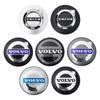 4 Stück 64MM Auto Radnabenkappen Nabenkappe Emblem Auto Zubehör für Volvo Rdesign AWD C30 C70 S40 S60 S70 S80 S90 V40 V50 XC60