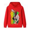 Japanese Anime Chainsaw Man Children Boys Girls Retro Hoodie Cartoon Denji Pochita Funny Graphic Jacket Kids Manga Coat