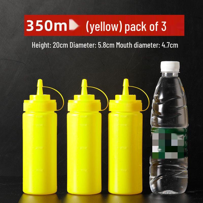 Commercial Plastic Squeeze Bottle for Sauces and Dressings