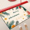 Christmas Atmosphere Diatom Mud Entry Door Floor Mat Porch Absorbent Quick Drying Non-slip Door Dirt Mat Household