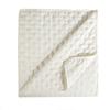 NULES Decorative bedspread - subtle ecru with embossed pattern - 220x240cm