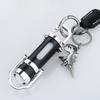 Rechargeable Mini EDC Keychain Flashlights Multifunctional Work Lights Portable Emergency Light for Walking Searching Hiking