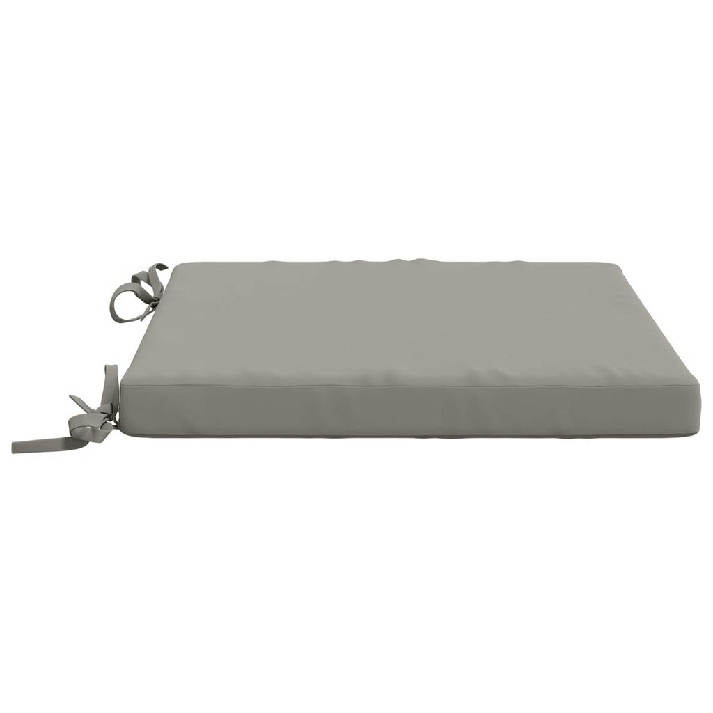 4 Piece Seat Cushions SOEST 4 Pcs. 100percent Polyester Gray