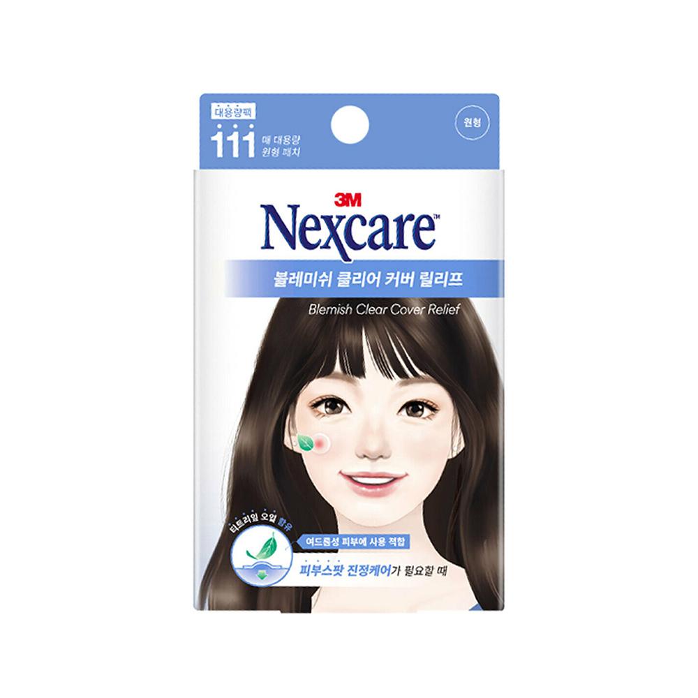 3M Nexcare Blemish Clear Cover Relief 120pcs - acne cover patch, Korean 120pcs