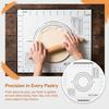 Non Stick Non Slip Dough Rolling Mat Fiberglass Heat Resistant Baking Mat  Home Kitchen