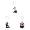 Spyxfamily Metal Keychain With Cartoon Characters For Kids And Teens