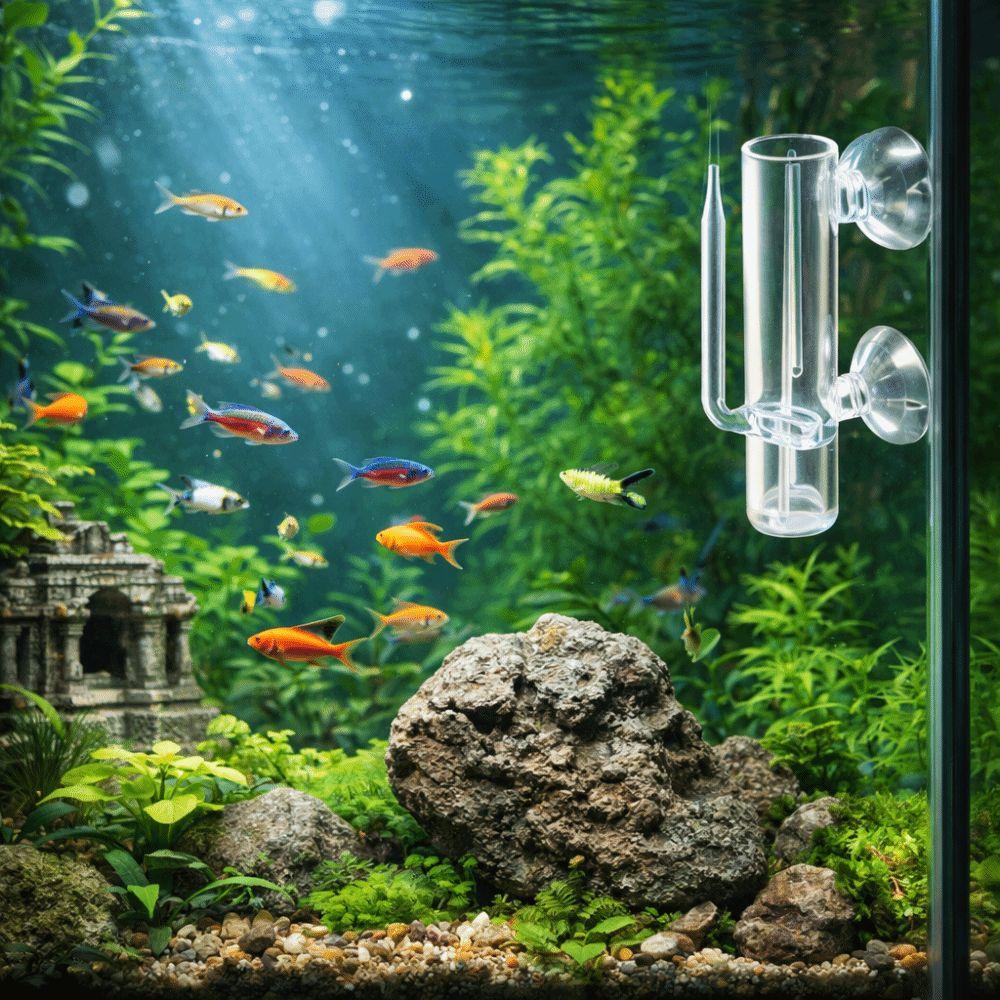 Smooth Glass Shrimp Hatchery Glass Aquarium Breeding Tube Shrimp Egg Incubator  Shrimp Breeding