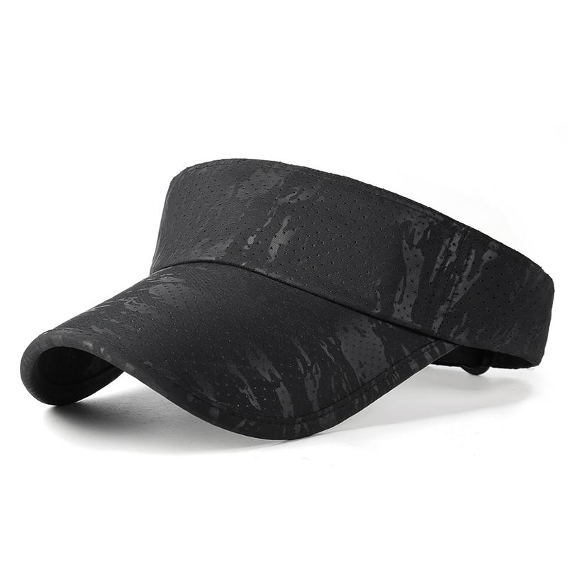Summer Empty Top Hat Double-Layer Stitching Sun Hat Sun Hat Outdoor Sports Running Hat