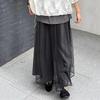 XITAO Patchwork Mesh Elastic Waist Female Pant ZMY1343