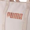 Puma Gold Logo Print Fabric Tote Bag Women Tote Bags Sakura-Pink 076947-02