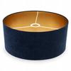 MODERN GOLDEN VELVET LAMPSHADE 44 Cm