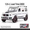 Boxed 1:24 Brabus G800 Toy Car with Sound, Light, and Pull-back Opening Doors Model