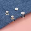 2pcs/Set Extender Button Adjustable Waist Buckle Set Jean Button Pins Perfect Fit Instant for Tighten Waist Jeans No Sewing But