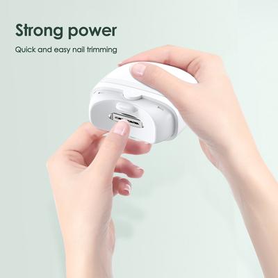 Aparat de tuns automat pentru tuns pentru copii pentru îngrijirea adulților Cutter electric pentru unghii Foarfece pentru manichiură Instrumente pentru corp Foarfece de unghii reîncărcabile
