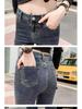 Women's Fleece-Lined High-Waist Skinny Jeans - Slim Fit Winter Pencil Pants