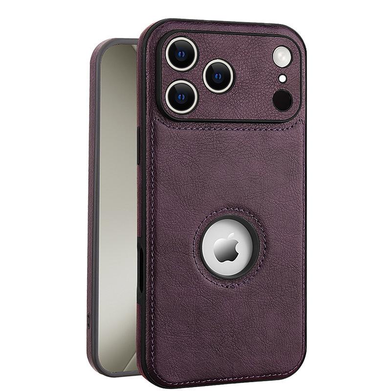 High-grade Leather Phone Case for Apple 17 Pro Max/16 Pro/15 - Trendy & Protective Design