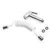 Portable Handheld Diaper Bidet Toilet Shattaf Sprayer Bathroom Toilet Bidet Shower Head Nozzle with 1.5m Telephone Shower Hose