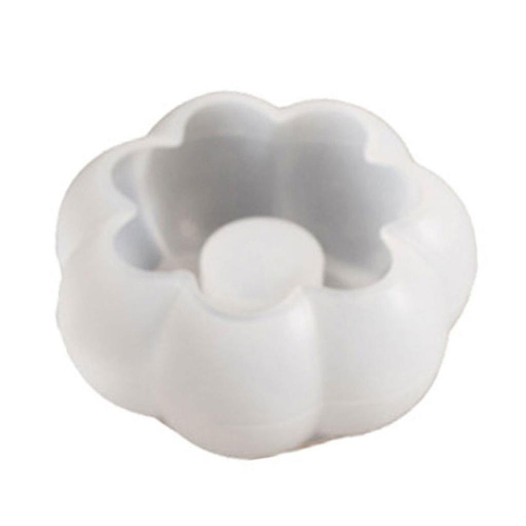 3D Skládané Lebky Svíčkové Formy Odlévací Formy Halloweenské Silikonové Formy Formy na Svícník Dýně Sádrové Formy