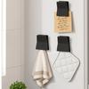 4 Pack Wall Mounted Hook No Drilling Needed Space Saving Wall Clips Smooth Surfaces Wall Hangers for Home Organization