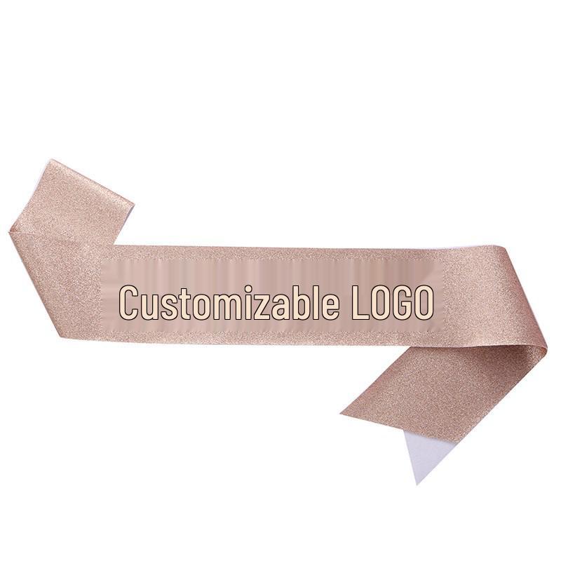 High-Quality Elastic Glitter Sequin Fabric Shoulder Straps for DIY Party and Etiquette Belts