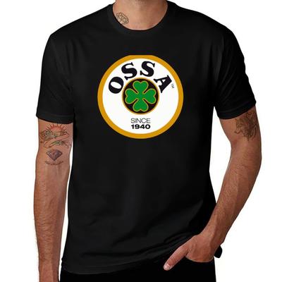 OSSA Motorräder T-Shirt Tägliche Arbeit Kurzarm Top