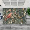 Dark Green High-End Carpet Bird Floor Mat Door Mat Welcome Mat Living Room Carpet Rug For Bedroom Kitchen Rug Home Decora