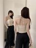 Summer Chic Halter Strap Cropped Camisole for Women