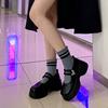 French Mary Jane Small Leather Shoes Women's Autumn New Platform Versatile Skirt British Style Round Head Single Shoes