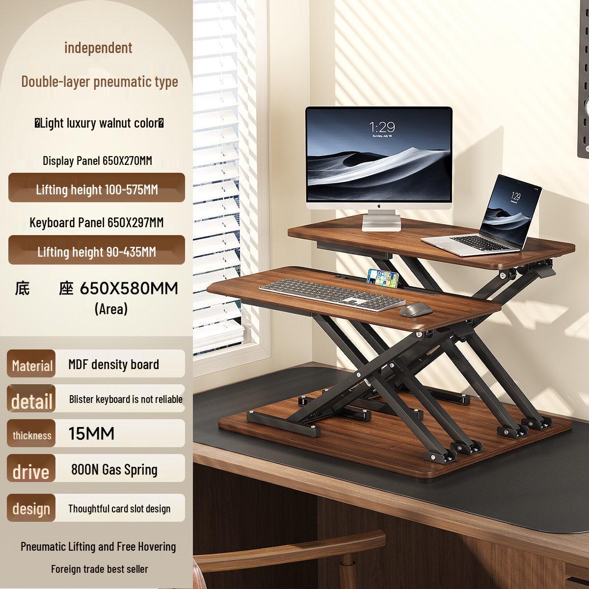 Foldable Standing Desk & Laptop Monitor Riser