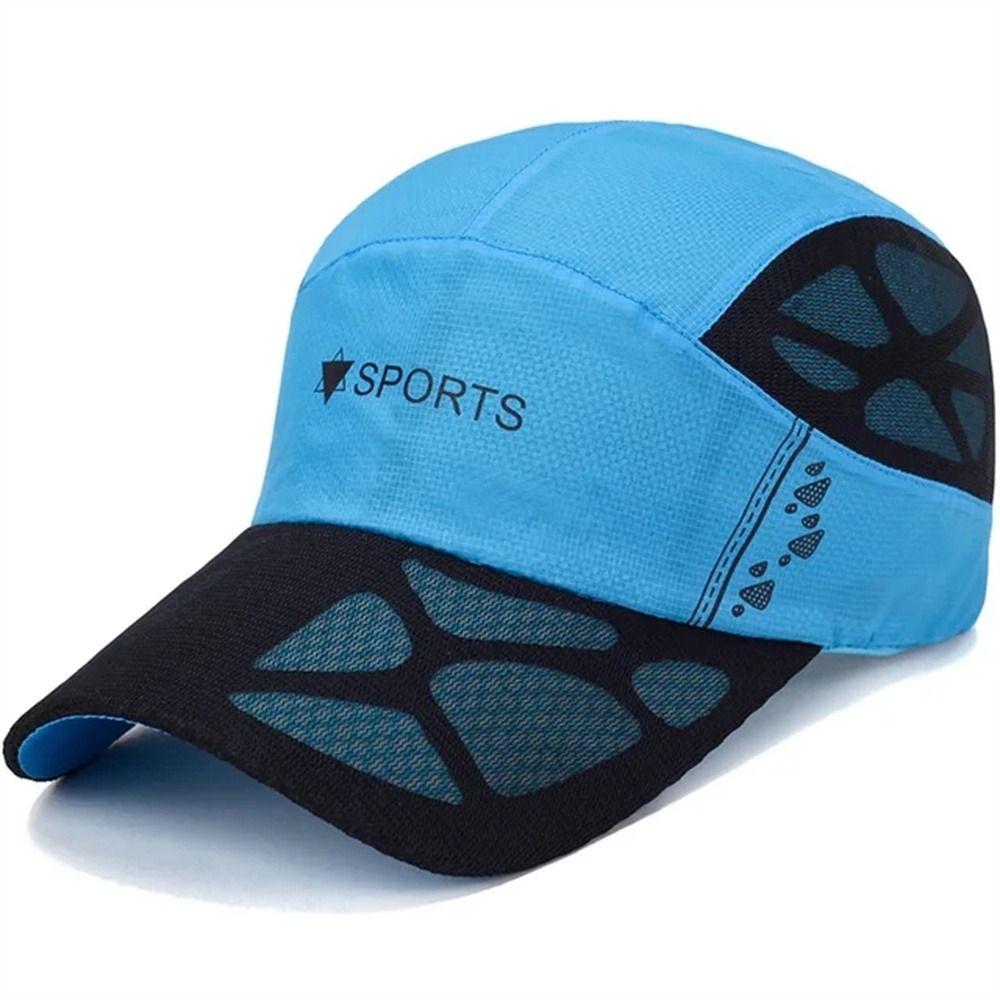 Adjustable Running Cap Sun Protection Tennis Hat Outdoor Sports Baseball Hat  Climbing Cycling