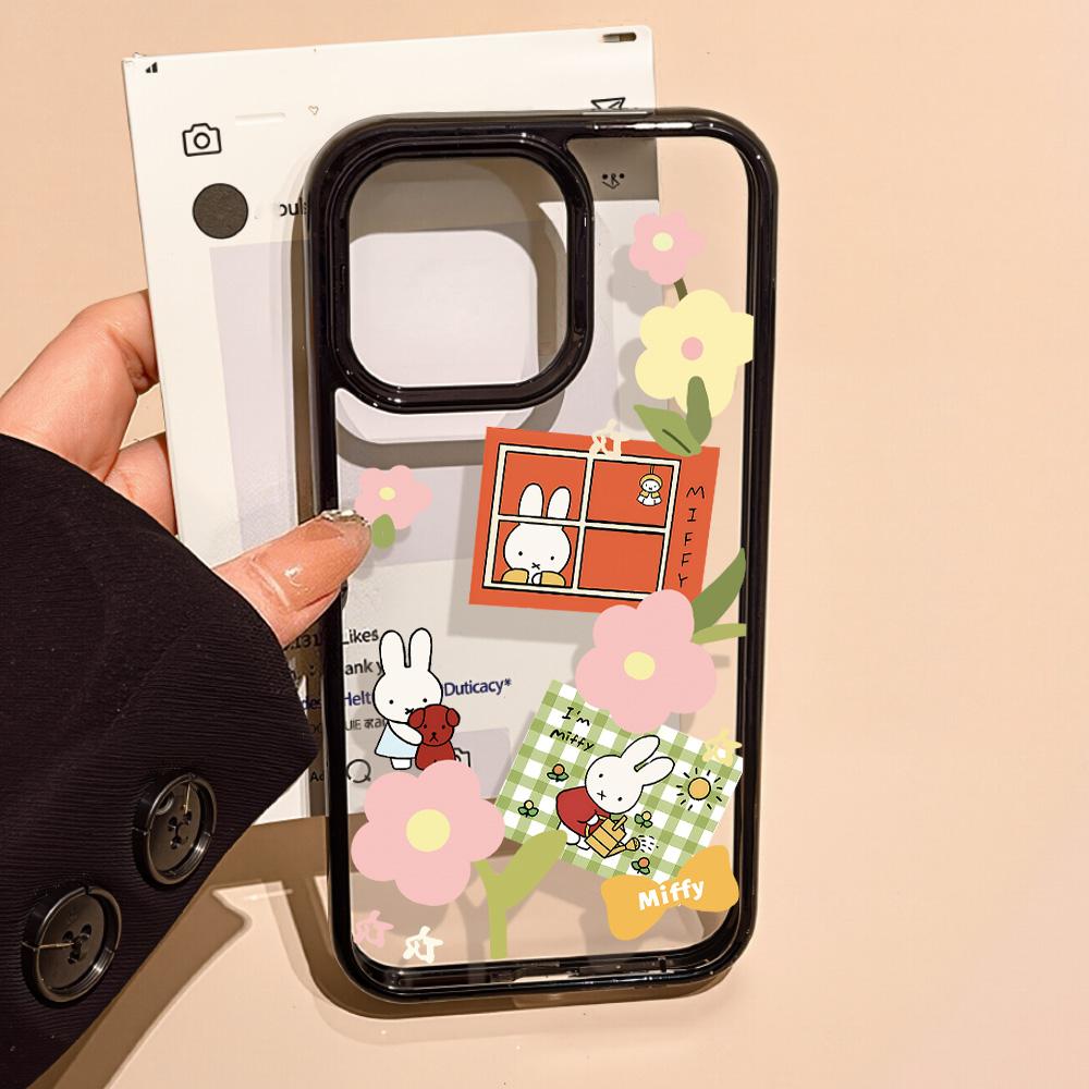 Acrylic Phone Case for iPhone 11 12 13 14 Pro 12 14 16 Pro Max for Samsung A16 A36 A56 S24 FE High-quality Painted Anti-fall Mobile Phone Case