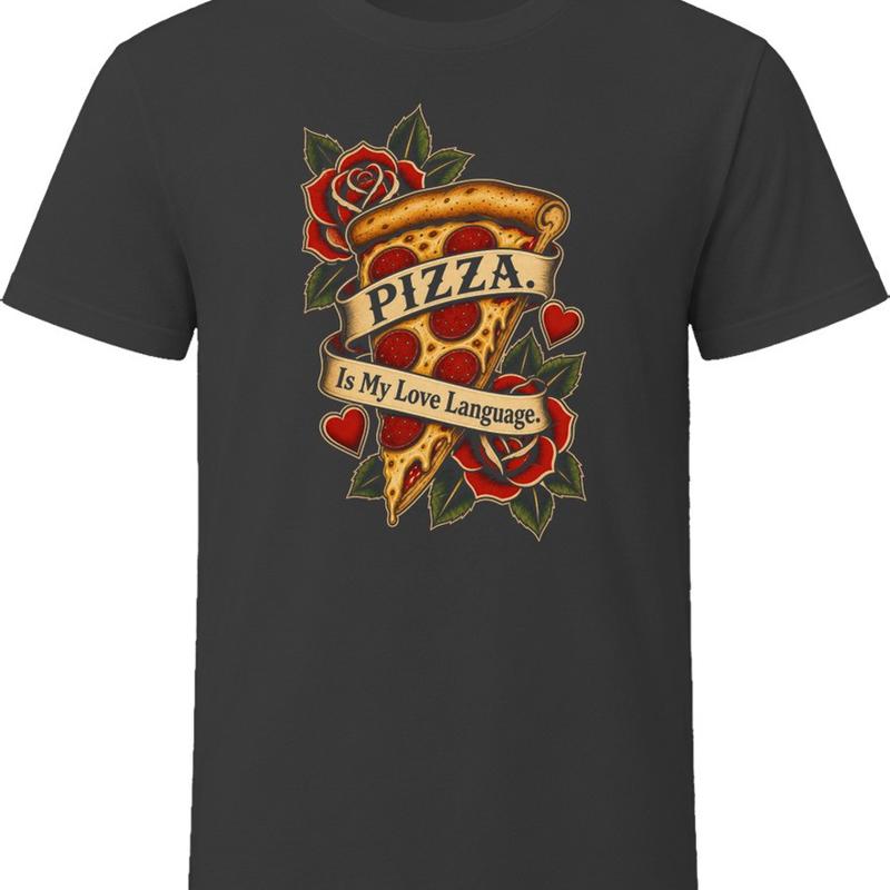 Pizza Is My Love Language T Shirt