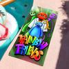 Cartoon R-Rainbow-Friends Colors Towel Quick Dry Soft Yoga Swimming Fitness Mountain Climbing Large Beach Towels