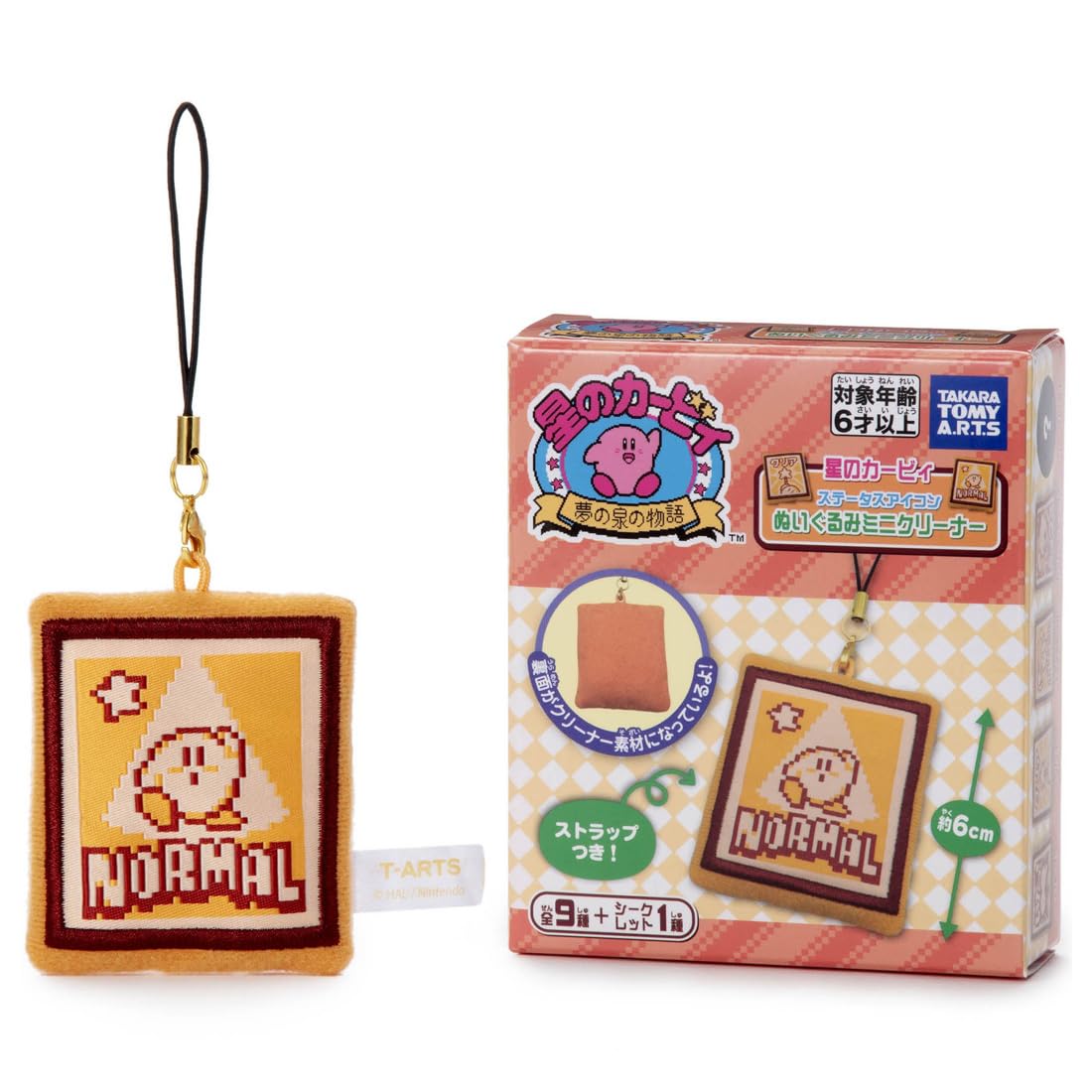 

Игрушка-очиститель Kirby Status Icon Plush Mini BOX