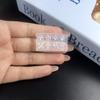 Rosa Blumige Form Silikon Nagelform Transparente 3D Nagelform Neue Blumen Nagelform Nagel carving