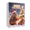 Advent Calendar Marmot Design 24-Day Countdown Festive Family Activity Calendar Kid Surprise Gift Calendar