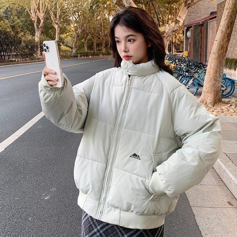 Cotton clothes women's winter stand-up collar thickened loose small bread clothes jacket cotton-padded clothes student couple