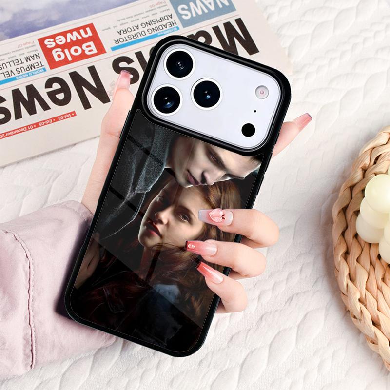 Twilight Edward Cullen Phone Case For IPhone 17 16e 15 14 13 12 11 Pro Max Air Mini Soft Protective Cover