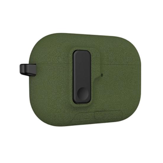 Earbud Protective Case for AirPods Pro 3 Charging Case Portable Shockproof Wireless Earphone Cover Protector Shell Skin with Lock Phone Holder